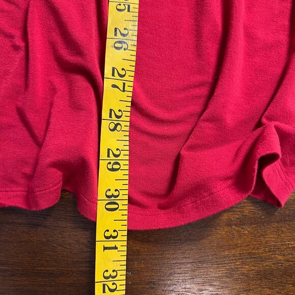 Some Babydoll Chemise Slip Nightgown Red Lacy Sexy Flowy Romantic Medium - Picture 8 of 9